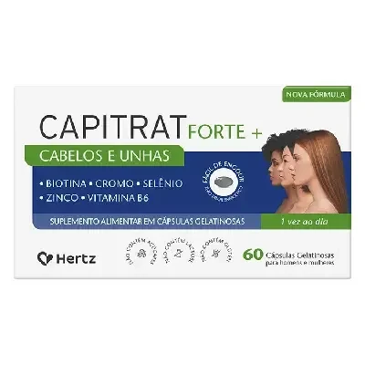 Capitrat Nutrição Capilar e Unhas 60 Cápsulas